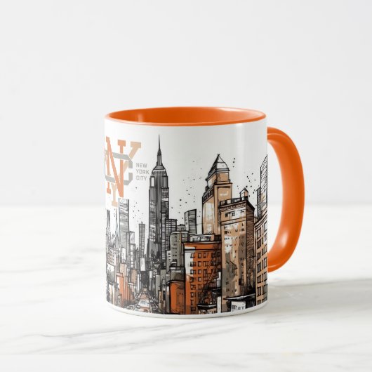 NYC-Tasse Tasse (VorderseiteRechts)