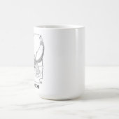 NYC-Tauben-Tarot-Tasse Kaffeetasse (Mittel)