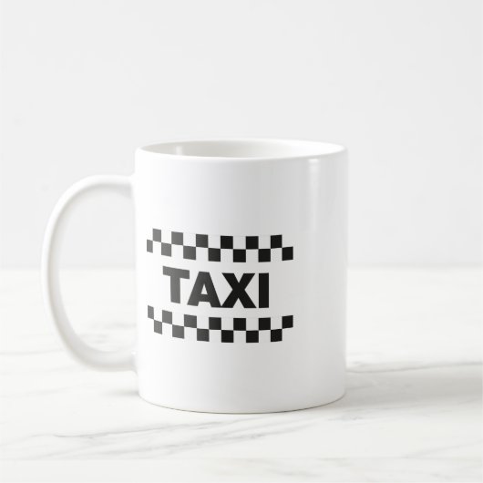 Nyc Taxi Costume Halloween Funny Yellow New York C Kaffeetasse (Links)