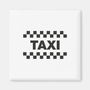 Nyc Taxi Costume Halloween Funny Yellow New York C Magnet