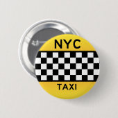 NYC TAXI-Knopf Button (Vorne & Hinten)