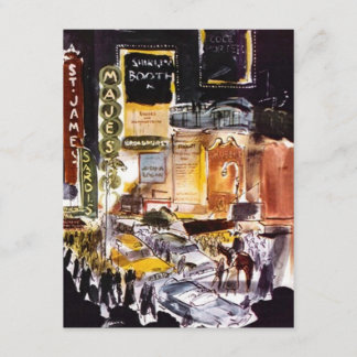 NYC THEATER DISTRICT THEMED INVITATION ~ Sweet 16 Einladung