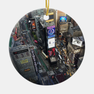 NYC Times Square Keramik Ornament