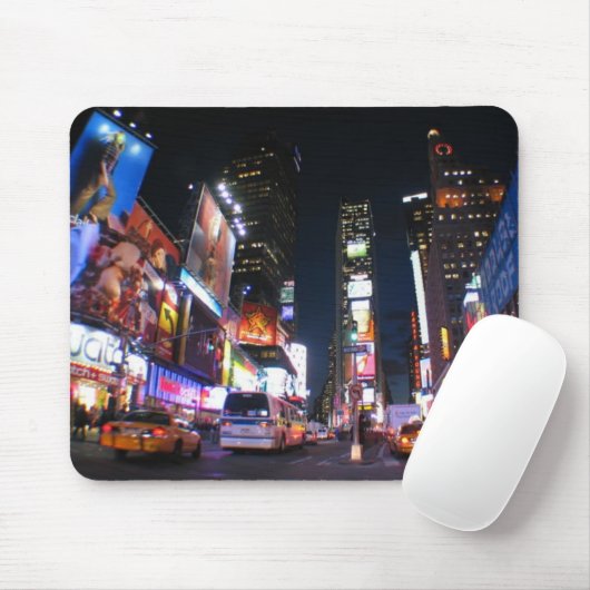 NYC Times Square Mousepad (Mit Mouse)