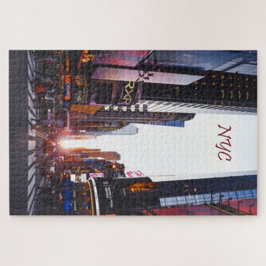 NYC Times Square New York City Puzzle (Horizontal)