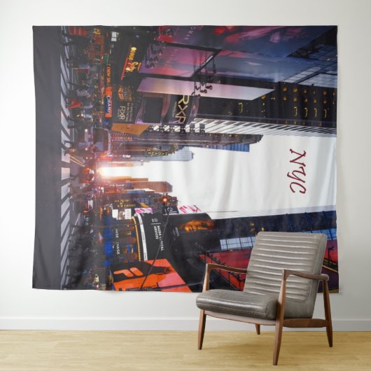 NYC Times Square New York City Wandteppich (Beispiel (Horizontal))