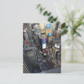 NYC Times Square Postkarte (Stehend Vorderseite)
