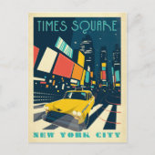 NYC - Times Square Postkarte (Vorderseite)