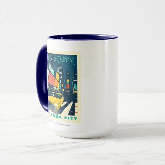NYC - Times Square Tasse (Vorderseite Links)