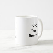 NYC Traxx Plattenen-Kaffee-Tasse Kaffeetasse (VorderseiteRechts)