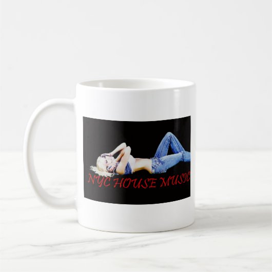 NYC Traxx Plattenen-Kaffee-Tasse Kaffeetasse (Links)