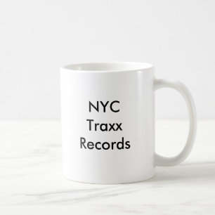 NYC Traxx Plattenen-Kaffee-Tasse Kaffeetasse