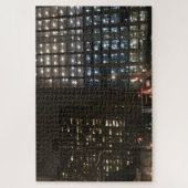 NYC Upper West Side Night Construction Site Puzzle (Vertikal)