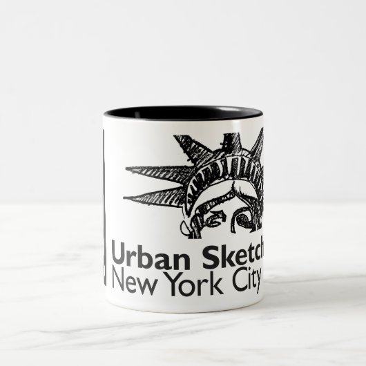 NYC Urban Sketcher Tasse (Mittel)
