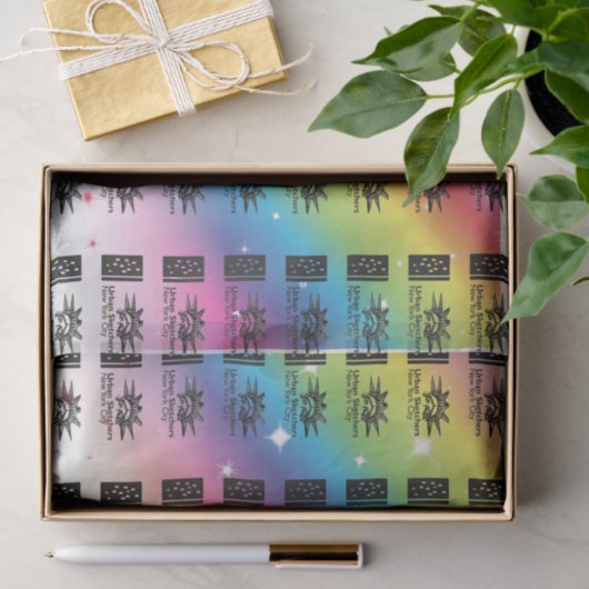 NYC Urban Sketchers Tissue Paper Seidenpapier (Geschenk)