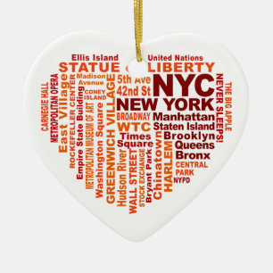 NYC Verzierung - kundengerecht Keramikornament