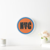 NYC Wall Clock Runde Wanduhr (Zuhause)