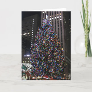 NYC Weihnachtskarte Feiertagskarte