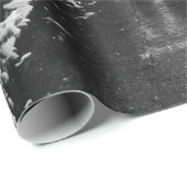 NYC Winter-Märchenland Geschenkpapier (Rolleneckpunkt)