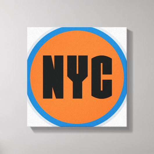 NYC Wrapped Canvas Leinwanddruck (Vorderseite)