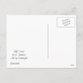 NYC Xmas Feiertagspostkarte (Rückseite)