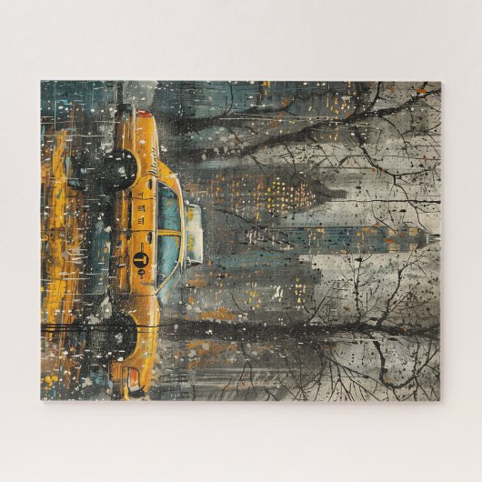 NYC Yellow Cab II Puzzle (Horizontal)
