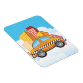 NYC Yellow Cab Magnet (Rechte Seite)