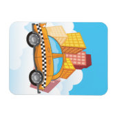 NYC Yellow Cab Magnet (Horizontal)
