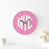 NYC-Zeichen Große Wanduhr (Zuhause)