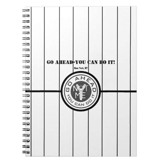 NYCCOU GOAHEAD 2 NOTIZBLOCK (Vorderseite)