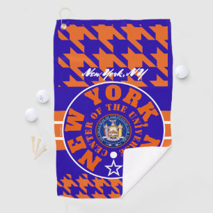 NYCCOU NEW YORK, NY (COU) 2htb Golfhandtuch