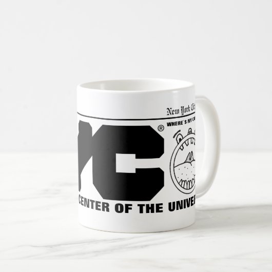 NYCCOU NYC SCREAMING-HEAD KAFFEETASSE (VorderseiteRechts)