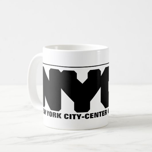 NYCCOU NYC SCREAMING-HEAD KAFFEETASSE (Vorderseite Links)