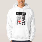 NYCCOU #NYCCOU (MÄNNER AM ARBEITSPLATZ) HOODIE (Vorderseite)