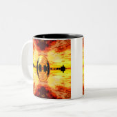 NYCHorizon Zweifarbige Tasse (Vorderseite Links)