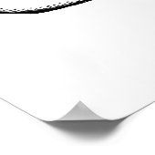 Nyckelharpa-Poster Poster (Ecke)