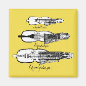 Nyckleharpa-Magnet Magnet (Vorne)