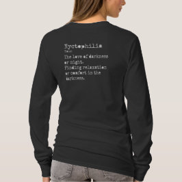 Nyctophilia: Langschläfer Crew Neck T-Shirt