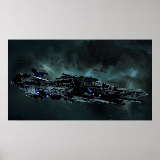 Nydenion Battleship Tucana bei Sytaris Poster (Vorne)