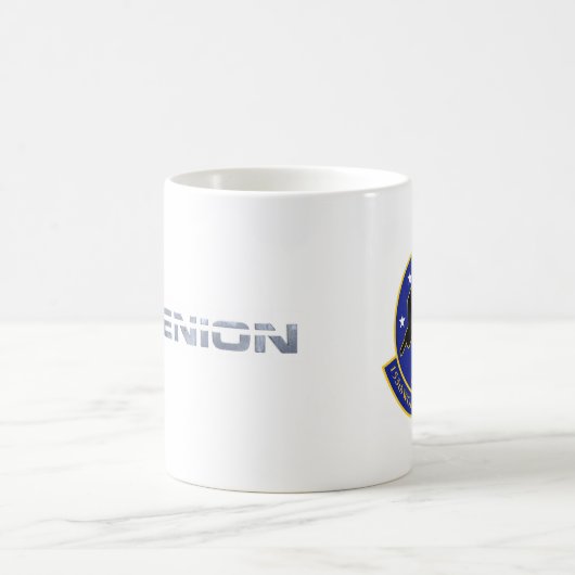 Nydenion Logo & Wolfpack Sq A Kaffeetasse (Mittel)