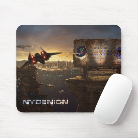 Nydenion Mouse Pad Adcalmahr Sign Mousepad (Mit Mouse)