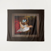Nydia, das Blinde Mädchen von Pompeji Wandteppich (Vorderseite (Horizontal))
