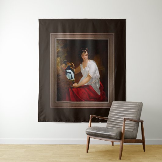 Nydia, das Blinde Mädchen von Pompeji Wandteppich (Beispiel)