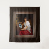 Nydia, das Blinde Mädchen von Pompeji Wandteppich (Vorderseite)