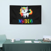 Nydia Unicorn Banner (Messeveranstaltung)