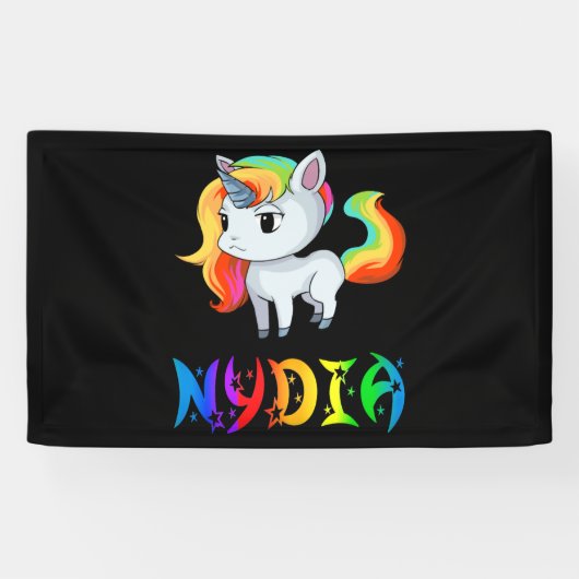 Nydia Unicorn Banner (Horizontal)