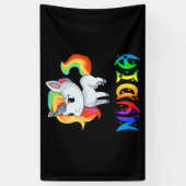 Nydia Unicorn Banner (Vertikal)