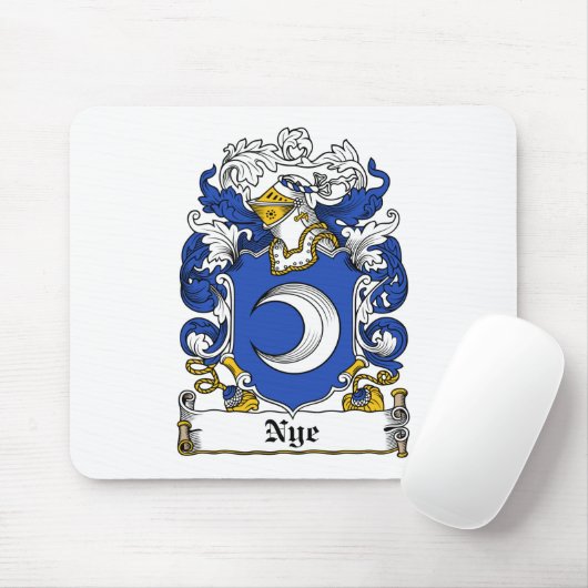 Nye Familienwappen Mousepad (Mit Mouse)