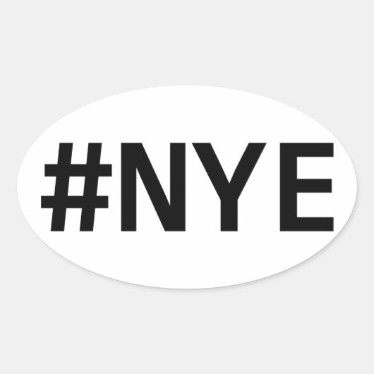 #NYE Sticker (Vorderseite)