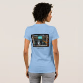 NyeBeach Cafe Tshirt Womens (Schwarz voll)